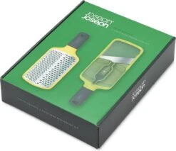 Mandoline En Rasp Set, Geel/Groen, RVS - Joseph Joseph | Go-to 25 Mandoline En Rasp Set, Geel/Groen, RVS - Joseph Joseph | Go-to -Merkloos Winkel 1200x1035 5