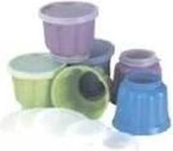 CasaLupo Puddingvormpjes Met Deksel ø 7.3 Cm - 6 Stuks