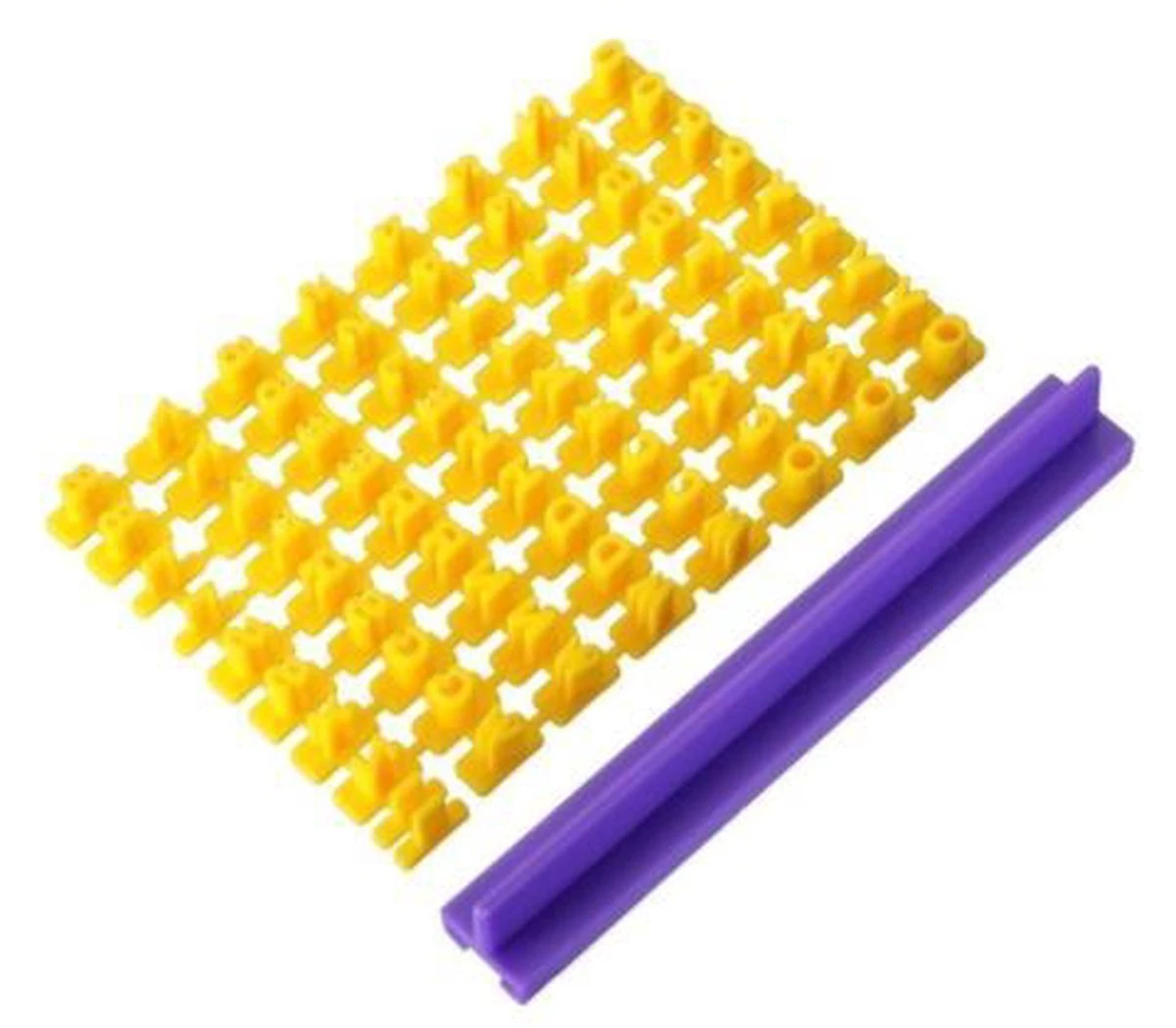 EPIN 3D Koekjes Stempel Set - Alfabet 5 EPIN 3D Koekjes Stempel Set - Alfabet - Afbeelding 5