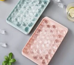 Ronde Ijsblokjesvorm Met Deksel - 2 Stuks - 66 Perfect Ronde Mini Ijsblokjes - Roze - ø 1,5cm - Stofvrij - Plooibaar - Bioplastic - Ice Cube - Makkelijk Te Vullen - Zonder Morsen 10 Ronde Ijsblokjesvorm Met Deksel - 2 Stuks - 66 Perfect Ronde Mini Ijsblokjes - Roze - ø 1,5cm - Stofvrij - Plooibaar - Bioplastic - Ice Cube - Makkelijk Te Vullen - Zonder Morsen -Merkloos Winkel 1200x1052 5