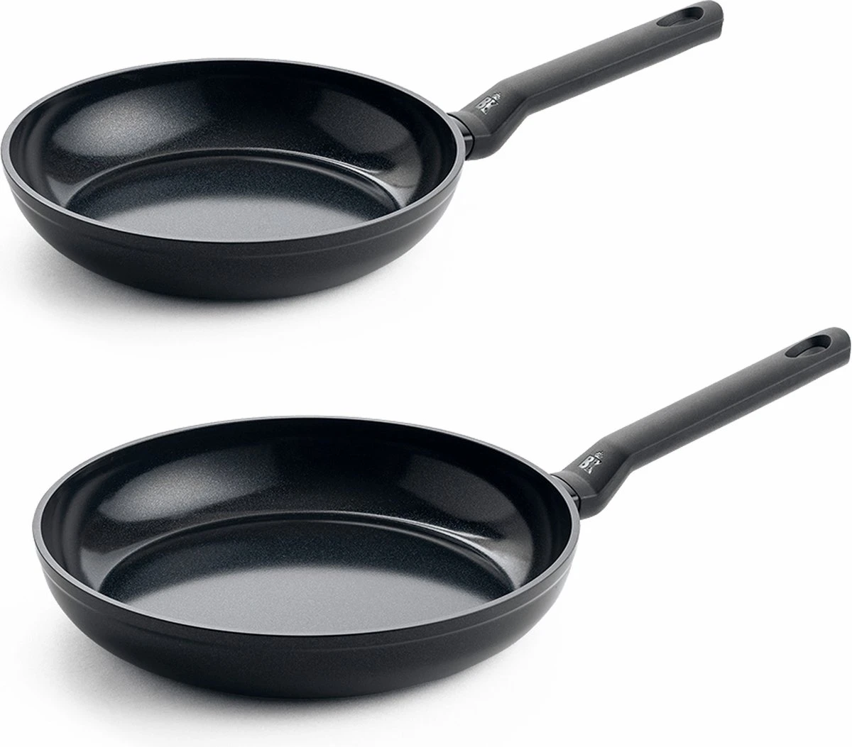 BK Easy Induction Ceramic Koekenpannenset Ø 24 + Ø 28 Cm - Inductie - PFAS-vrij 1 BK Easy Induction Ceramic Koekenpannenset Ø 24 + Ø 28 Cm - Inductie - PFAS-vrij
