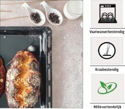 ICQN Ovenbakplaat 445x375x25 Mm En Rooster 445x375 Mm Set -Merkloos Winkel 1200x1053 20