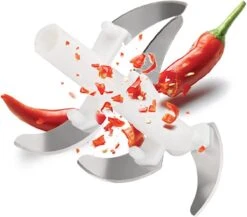 Doogo® Groentesnijder Met Trekkoord – Hakmolen – 900 ML – Groentehakker – Kruidenmolen – Uiensnijder – Pink -Merkloos Winkel 1200x1053 5