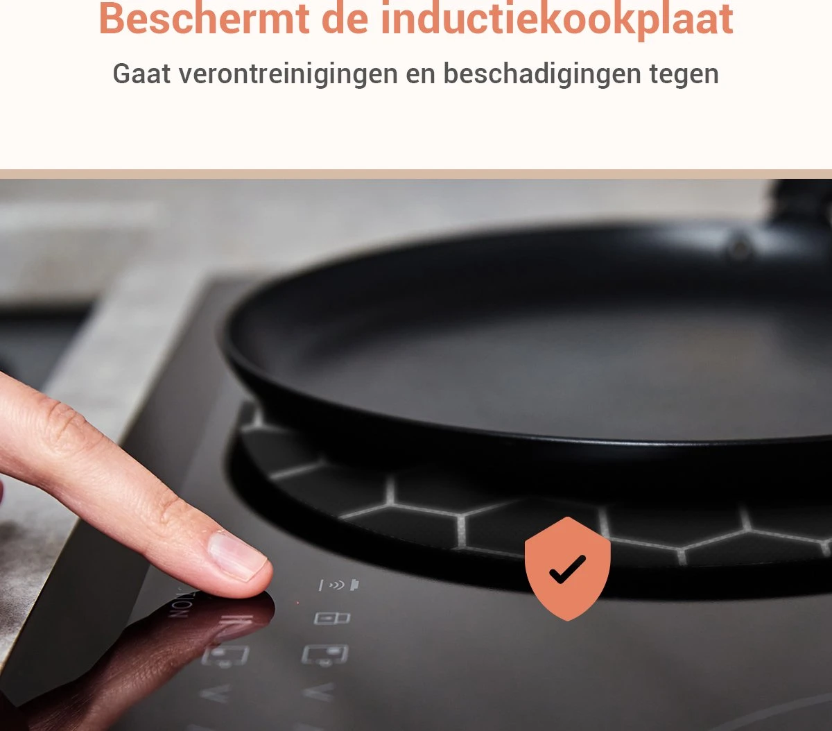Prooven Inductie Beschermer Set Van 4 – Panbeschermer – Bescherming Inductie Kookplaat – Inductie Matjes Rond 5 Prooven Inductie Beschermer Set Van 4 – Panbeschermer – Bescherming Inductie Kookplaat – Inductie Matjes Rond - Afbeelding 5