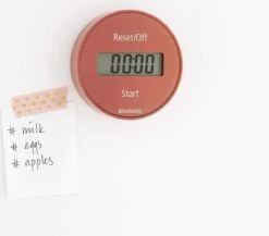 Brabantia Tasty+ Kookwekker - Met Magneet - Terracotta Pink -Merkloos Winkel 1200x1056 5