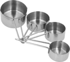 Krumble MaatCups En Lepels - Set Van 8 - Maatcupjes - Maatlepels - Maatbekers - Maatschepjes - Cups - Spoons - Tablespoon - Teaspoon - RVS - 250 Ml + 125 Ml + 80 Ml + 60 Ml + 15 + 5 + 2,5 + 1,25 Ml -Merkloos Winkel 1200x1059 7