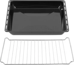 ICQN Diepe Ovenbakplaat 422x370x45 Mm En Rooster 422x370 Mm Set