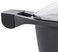 Royalty Line - Marble Soep/braadpan - Met Glazen Deksel Zwart - 20 CM. RL-BS20ML -Merkloos Winkel 1200x1065