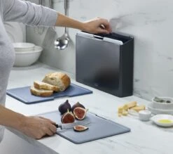 Joseph Joseph JosephJoseph - Folio - Snijplank - In Houder - Groot - Set Van 5 Stuks - Grijs -Merkloos Winkel 1200x1065 6