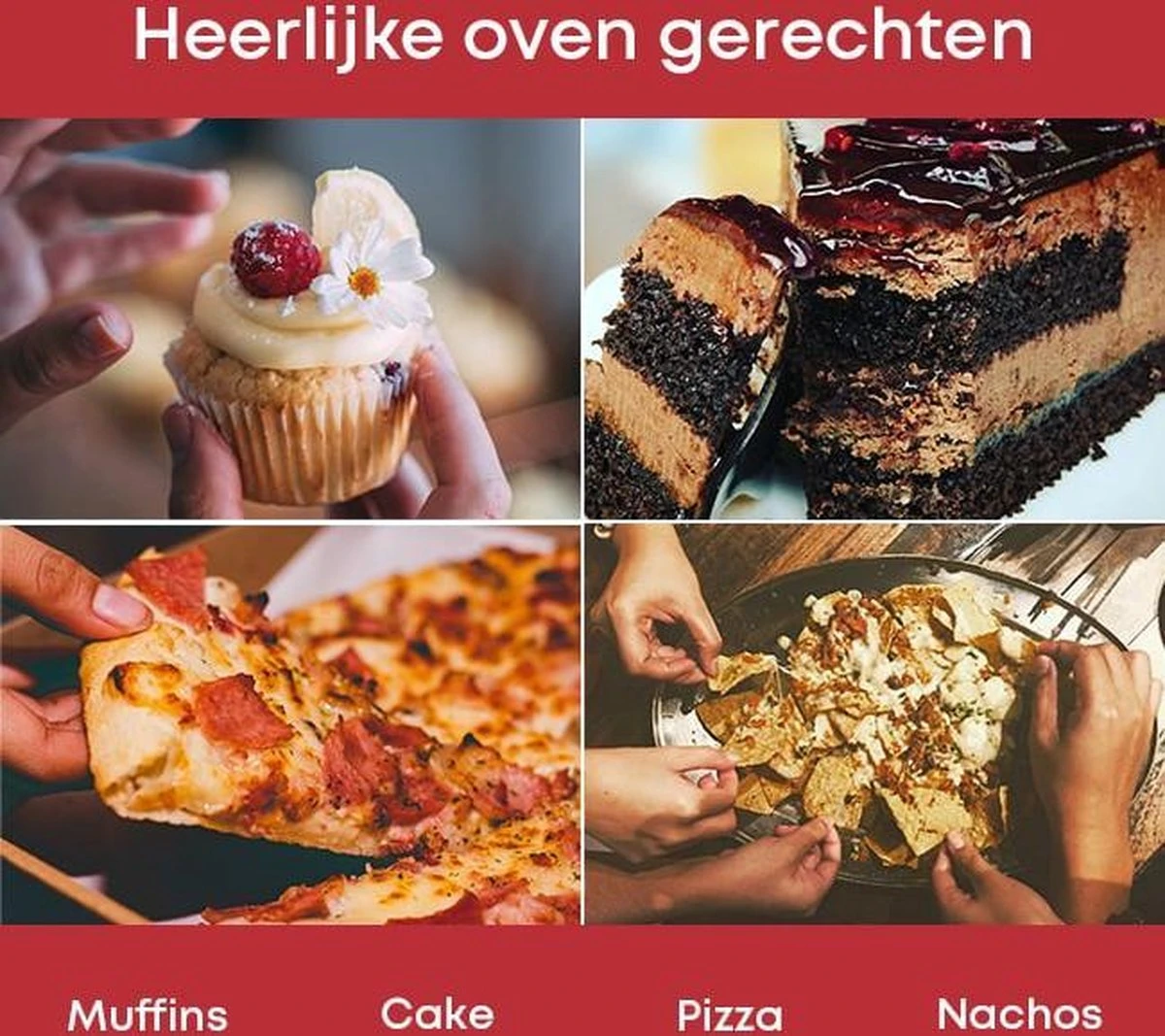 YUGN Oven Pakket – Universeel Rooster En Bakplaat Enorm Verstelbaar – Recept Voor Maken Van Heerlijke Gerechten - Met Gratis E-Book En Bakkwast -3 X 33 X 37-52 Cm 8 YUGN Oven Pakket – Universeel Rooster En Bakplaat Enorm Verstelbaar – Recept Voor Maken Van Heerlijke Gerechten - Met Gratis E-Book En Bakkwast -3 X 33 X 37-52 Cm - Afbeelding 8