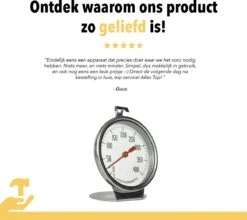 Tool Meister OT4 - Oventhermometer - Keuken/Kook Thermometer - Analoog - 0°C Tot 400°C -Merkloos Winkel 1200x1069 10