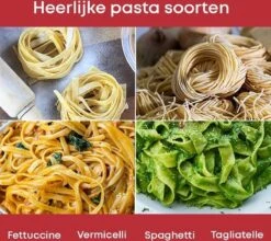 YUGN Pasta Droogrek RVS En Pastarek Inklapbaar - Pasta Droger Voor Oa Spaghetti En Is Vaatwasserbestendig - Met Gratis E-Book - Ruim 10 Armen Van 19 Cm En Hoogte Van 32cm - Cadeau Tip 17 YUGN Pasta Droogrek RVS En Pastarek Inklapbaar - Pasta Droger Voor Oa Spaghetti En Is Vaatwasserbestendig - Met Gratis E-Book - Ruim 10 Armen Van 19 Cm En Hoogte Van 32cm - Cadeau Tip -Merkloos Winkel 1200x1070 6