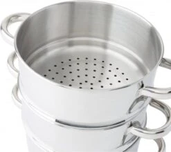 Merkloos Imperial Kitchen Stoompan - 20 Cm - 3 Delig - 21 X 26cm -Merkloos Winkel 1200x1071