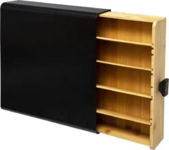 Capsule Houder Van Metaal Zwart En Bamboe Naturel | Geschikt Voor Koffie Cups Van Nespresso, Vertuo, Dolce Gusto 21 Capsule Houder Van Metaal Zwart En Bamboe Naturel | Geschikt Voor Koffie Cups Van Nespresso, Vertuo, Dolce Gusto -Merkloos Winkel 1200x1071 5