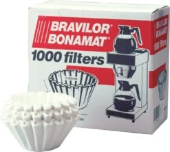 Merkloos Bravilor Koffiefilter - 245 Mm - 1000 Stuks