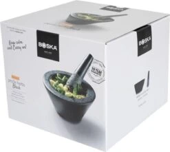 Boska Vijzel Herbs - Graniet - Met Stamper - Zwart - Ø 17,5 Cm -Merkloos Winkel 1200x1076 25