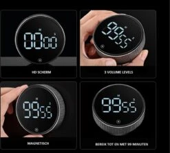 Merkloos Digitale Kookwekker Zilver Van METU-Online - Smart Timer - LED Display - Magnetisch Met Handige Draaiknop - Barbecue Kookwekker Magneet - BBQ Wekker 16 Merkloos Digitale Kookwekker Zilver Van METU-Online - Smart Timer - LED Display - Magnetisch Met Handige Draaiknop - Barbecue Kookwekker Magneet - BBQ Wekker -Merkloos Winkel 1200x1077 6