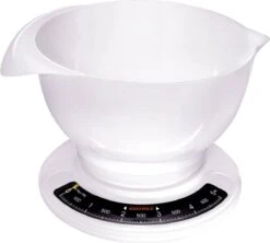 Soehnle Analoge Keukenweegschaal Culina Pro - Wit - Tot 5 Kg -Merkloos Winkel 1200x1079 4