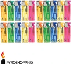 PS Stormaansteker Voordeelset 20 Stuks - Gekleurde Stormaanstekers Navulbaar Met Verstelbare Vlam -Merkloos Winkel 1200x1080 6