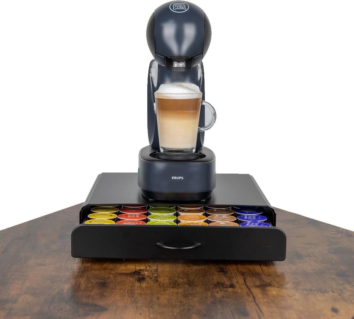 Luxe Dolce Gusto Capsule Houder - Cuphouder - 36 Stuks - Zwart 6 Luxe Dolce Gusto Capsule Houder - Cuphouder - 36 Stuks - Zwart - Afbeelding 6