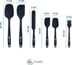 Cheffs® 6-delige Spatelset – Pannenlikker – Vaatwasserbestendig – Pottenlikker – Hittebestendig 13 Cheffs® 6-delige Spatelset – Pannenlikker – Vaatwasserbestendig – Pottenlikker – Hittebestendig -Merkloos Winkel 1200x1083 15