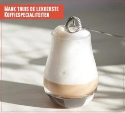 INTER-CAFFÈ® Elektrische Melkopschuimer - Handmatige Melkopschuimer - Melkschuimer - Zilver - 1 Jaar Garantie -Merkloos Winkel 1200x1084 15