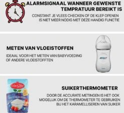 Vleesthermometer - BBQ Thermometer - Oventhermometer - Big Green Egg - Inclusief Sonde En Batterijen -Merkloos Winkel 1200x1087 8