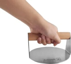 Schutzit - Hamburgerpers RVS - 14 Cm - BBQ Accesoires - Hamburgermaker - Grill Hamburger Press - Smash Burger Maker -Merkloos Winkel 1200x1088 8