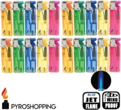 PS Stormaansteker Voordeelset 20 Stuks - Gekleurde Stormaanstekers Navulbaar Met Verstelbare Vlam -Merkloos Winkel 1200x1089 15