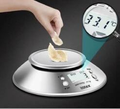 IMTEX - Digitale Precisie Keukenweegschaal - Weegschaal Keuken - Digitale Precisie Keukenweegschaal - 1 Gr Tot 5 Kg -Merkloos Winkel 1200x1091 15