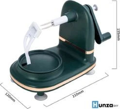 Appelschiller | Appelschilmachine | Appelschilapparaat | Roterende Fruit Dunschiller | Schiller | Groen -Merkloos Winkel 1200x1091 5