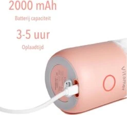 Vitamer Draagbare Blender - 350 Ml - Inclusief Smoothie Receptenboek - Roze -Merkloos Winkel 1200x1092 16