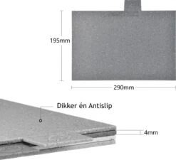 Fissman Index Snijplankenset - Met Houder - 30x22cm - 4 Stuks -Merkloos Winkel 1200x1092 4