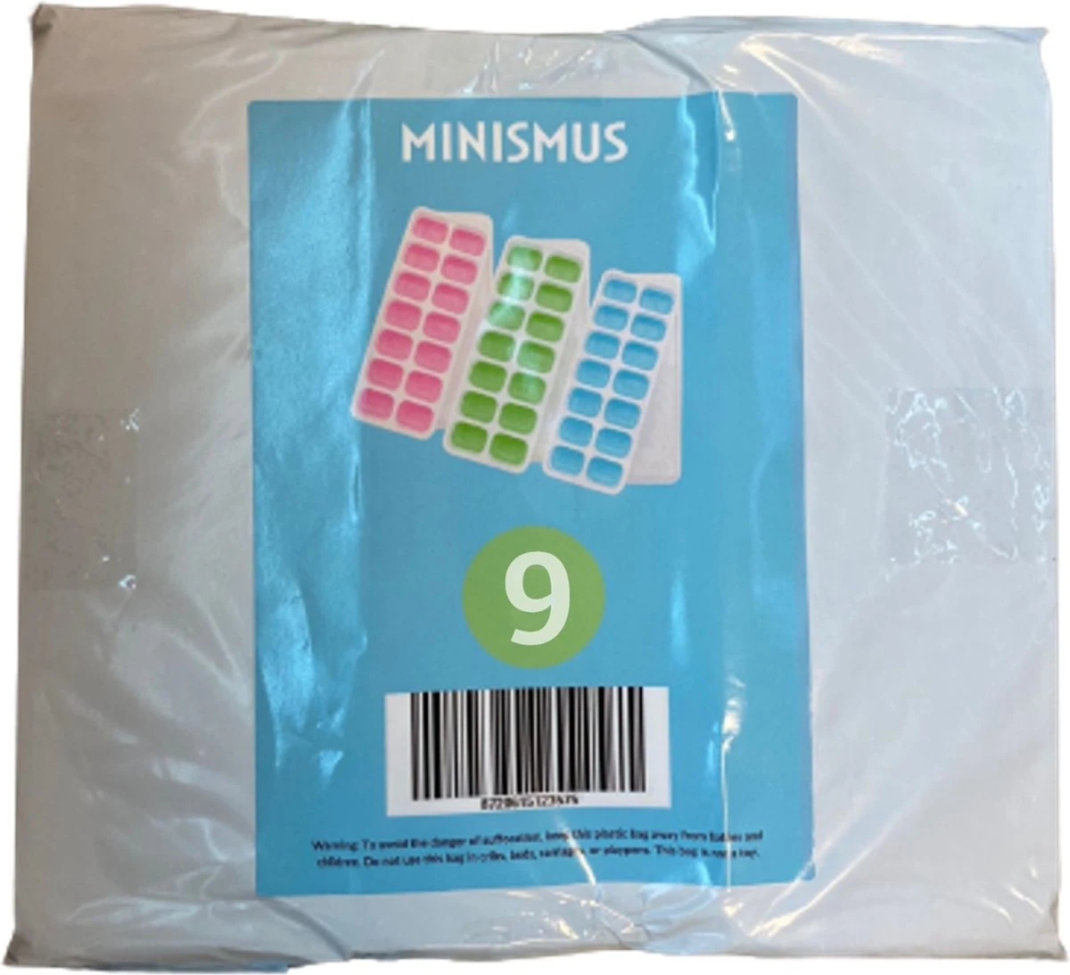 Minismus Siliconen IJsblokjesvorm Met Deksel - 9 Stuks - BPA Vrij - Herbruikbaar - IJsblokjes Zijn Makkelijk Uit Te Drukken 4 Minismus Siliconen IJsblokjesvorm Met Deksel - 9 Stuks - BPA Vrij - Herbruikbaar - IJsblokjes Zijn Makkelijk Uit Te Drukken - Afbeelding 4