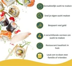 Merkloos Sushi Sushi Servies - Sushi Go - Sushi Set - Sushi Maker - Sushi Kit - Incl Sushi Roller 10 Merkloos Sushi Sushi Servies - Sushi Go - Sushi Set - Sushi Maker - Sushi Kit - Incl Sushi Roller -Merkloos Winkel 1200x1093 5
