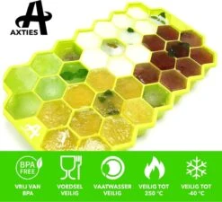 Axties - IJsblokjesvorm Met Deksel - Siliconen - Multicolor - 4 Stuks -Merkloos Winkel 1200x1095 2