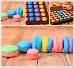Macarons Bakmat - Macarons Set - Macarons Mat - 30 X 22 Cm - Macarons Bakken -Merkloos Winkel 1200x1096 13