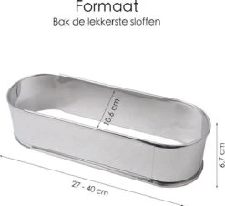 Roestvrijstalen Sloffenring - Verstelbaar Bakframe - RVS - 27 - 40 Cm – Sloffen – Taarten - Vruchtentaarten - Bakslof Verstelbaar -Merkloos Winkel 1200x1096 14