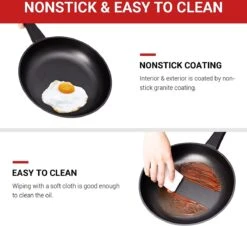 Royalty Line Inductie Panneset - 15-Delig Koekenpannenset - Kookpotten - Koekenpannen - Pannen Met Glazen Deksels En Afneembare Koudgrepen - Pannenset Met Dubbel Grillpan - Voor Alle Warmtebronne - Oven-Ready - PFAS-Vrij - Zwart -Merkloos Winkel 1200x1098 3