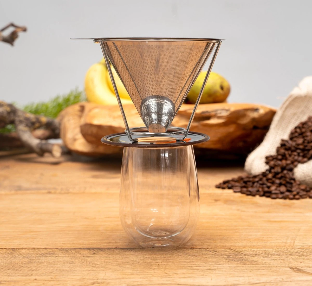 JOR Products® Koffiezetapparaat - Koffiebonen - Reizen - Koffiefilterhouder - Camping - Travel - Espresso - Barista - Duurzaam - RVS Gaas - Hario 11 JOR Products® Koffiezetapparaat - Koffiebonen - Reizen - Koffiefilterhouder - Camping - Travel - Espresso - Barista - Duurzaam - RVS Gaas - Hario - Afbeelding 11