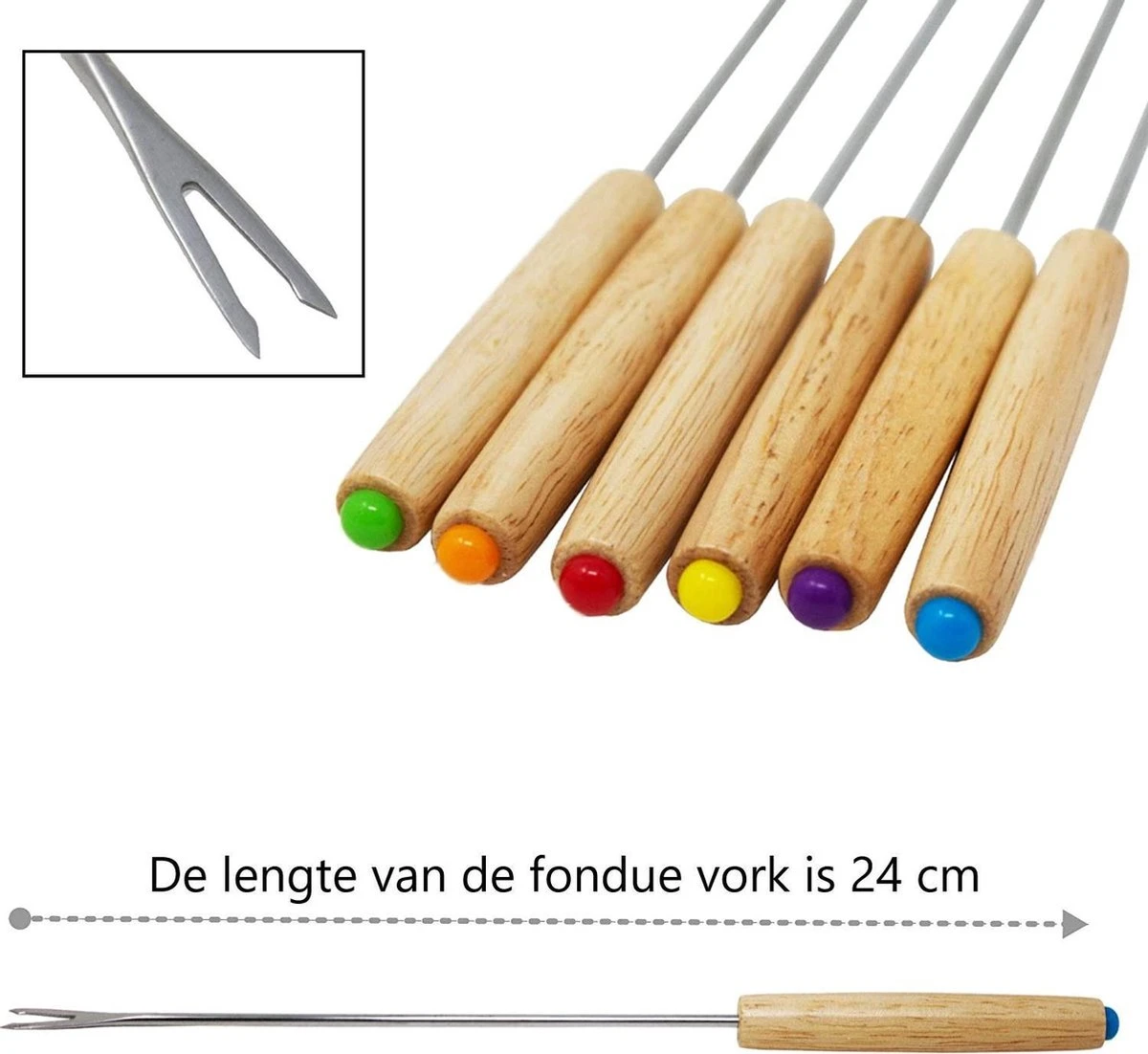 Big BBQ 6 Pers. Kaas Fondueset 2 Big BBQ 6 Pers. Kaas Fondueset - Afbeelding 2