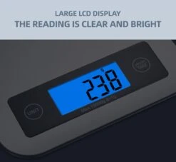 Digitale Precisie Keukenweegschaal - Weegvermogen Tot 10 KG - Incl. Batterijen - Grijs - RVS - Roestvrij Staal -Merkloos Winkel 1200x1105 18