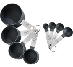 Merkloos SwissBex Maatbeker Set - Maatlepel - Wegen & Meten - 8 Delig - Kleur Roze -Merkloos Winkel 1200x1106 9