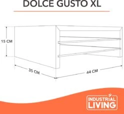 Industrial Living Capsulehouder Met Lade - Dolce Gusto Capsule Houder Van Hout - 15X34X44 Cm - Cuphouder Geschikt Voor 60 Capsules - Cup Dispenser Koffie Capsule - Koffiehouder Koffiecapsules - Koffiecups Accessoires 11 Industrial Living Capsulehouder Met Lade - Dolce Gusto Capsule Houder Van Hout - 15X34X44 Cm - Cuphouder Geschikt Voor 60 Capsules - Cup Dispenser Koffie Capsule - Koffiehouder Koffiecapsules - Koffiecups Accessoires -Merkloos Winkel 1200x1107 14