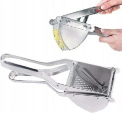 Florina Professionele Pureeknijper En Aardappelpers Voor Het Persen Van Groente En Fruit - RVS - Zilver -Merkloos Winkel 1200x1107 8