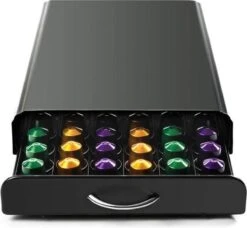 Luxe Capsule Houder Met Lade - Espresso Koffie Pad En Cups Houder - 60 Capsules 5 Luxe Capsule Houder Met Lade - Espresso Koffie Pad En Cups Houder - 60 Capsules -Merkloos Winkel 1200x1110 14