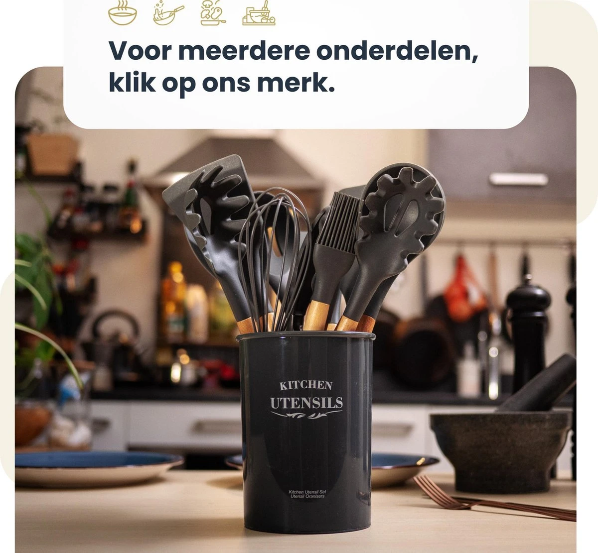 Hescom Siliconen Pannenlikker Met Anti-aanbaklaag - Keukengerei Met Ergonomisch Design - Hittebestendig - Vaatwasservriendelijk 7 Hescom Siliconen Pannenlikker Met Anti-aanbaklaag - Keukengerei Met Ergonomisch Design - Hittebestendig - Vaatwasservriendelijk - Afbeelding 7