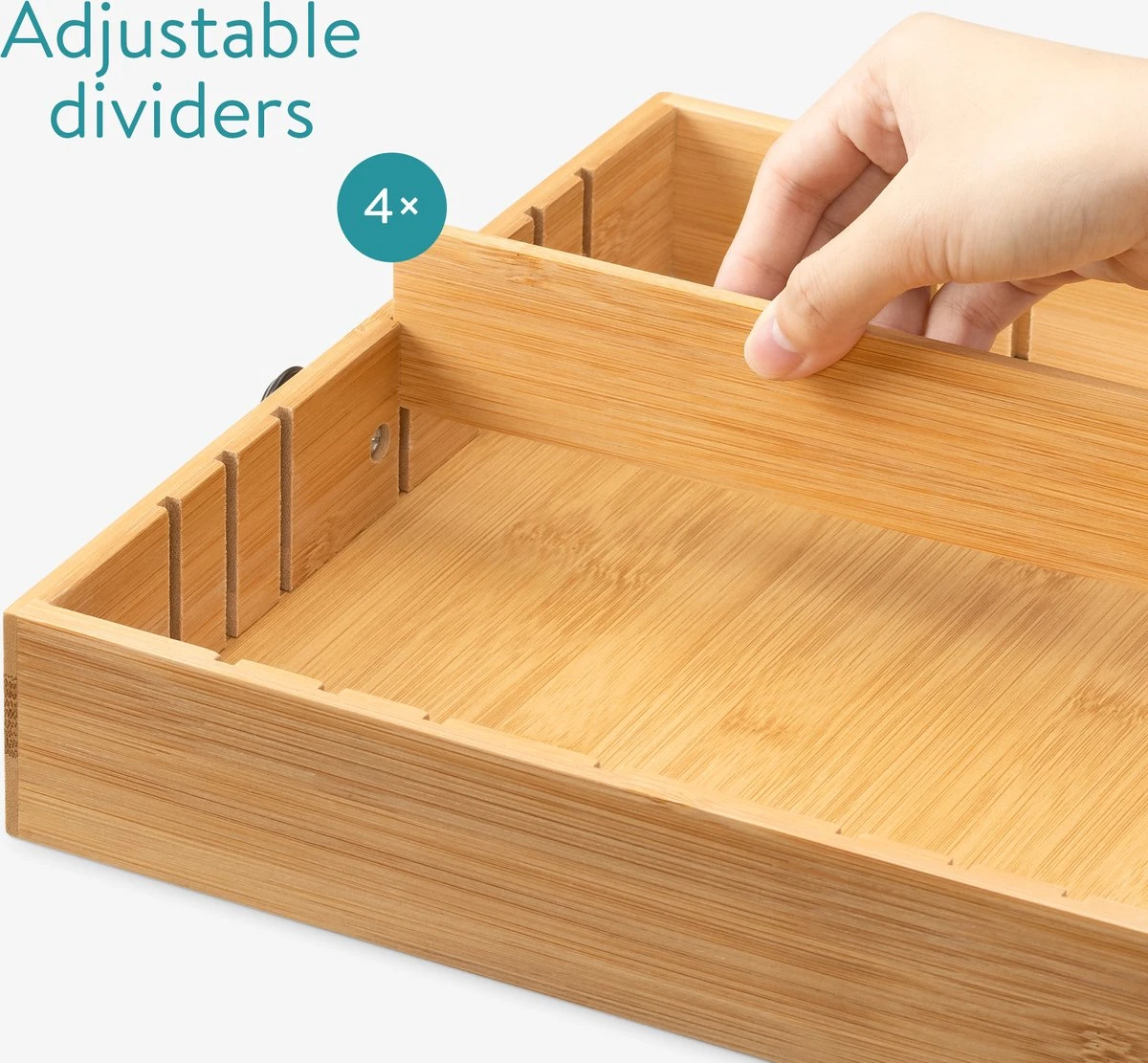 Navaris Bamboe Capsulehouder Met Lades - 33 X 35 X 14 Cm - Koffiecups Houder Voor Max. 72 Cups - Zwart 7 Navaris Bamboe Capsulehouder Met Lades - 33 X 35 X 14 Cm - Koffiecups Houder Voor Max. 72 Cups - Zwart - Afbeelding 7