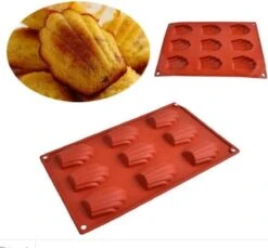 Merkloos Siliconen Madeleine Bakvorm - Antikleef - 9 Madeleinen - Ware Grootte - Bakvorm - Plooibaar - Duurzaam - Vorm - Herbruikbaar - Dessert - Toetjes - Bak - Bakken - Cake - Taart - Gratis Verzending -Merkloos Winkel 1200x1112 18