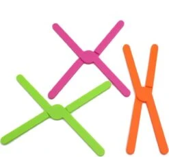 ZijTak - 6 Kleurige Onderzetters - Pannenonderzetter - Pannen En Potten - Opvouwbaar - Silicone - Keuken - Antislip - Onderzetter - Pannenlap - Hitte Bestendig - Plooibaar - Hip Design - Praktisch Opblooibaar - Duurzaam - Afwasbaar -Merkloos Winkel 1200x1112 20